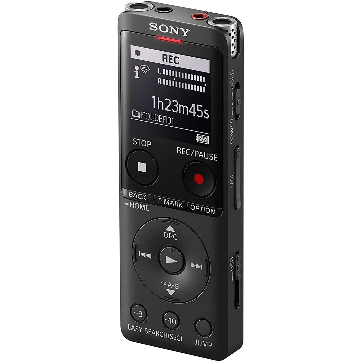 Sony Icd-ux570b Voice Recorder Black