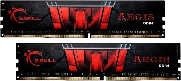 16GB G.Skill DDR4 Aegis 2400MHz PC4-19200 CL17 Dual Channel Memory Kit (2x8GB)