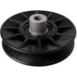 wyevee 194326 V-Idler Pulley for Craftsman Mower, Drive V-Groove Idler Pulley for Hus Qvarna Craftsman AYP YT3000 YET4000 4500 GT6000 YTH21K46 Lawn