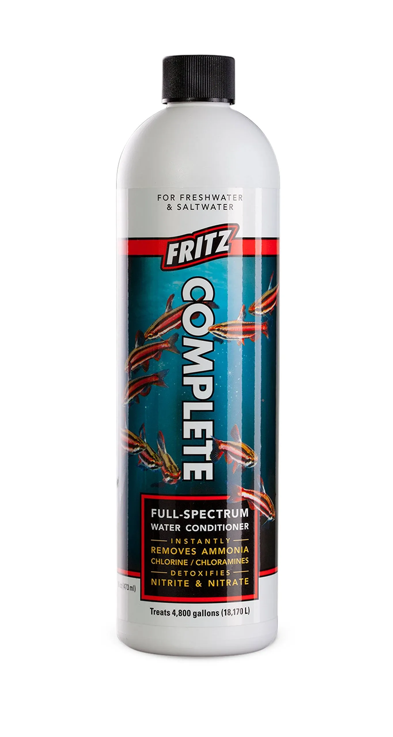 FRITZ AQUATIC COMPLETE WATER CONDITIONER 8-16OZ FOR AQUARIUM FISH TANK