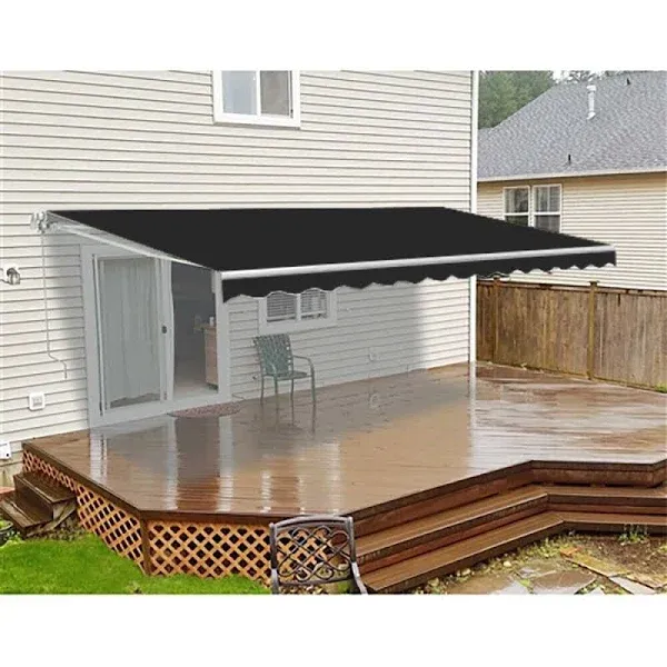 ALEKO Motorized Retractable Patio Awning