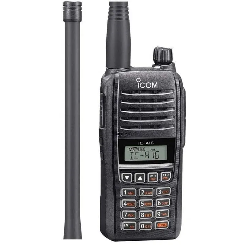 Icom A16 VHF Air Band Handheld Transceiver