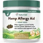 NaturVet Hemp Allergy Aid Soft Chews