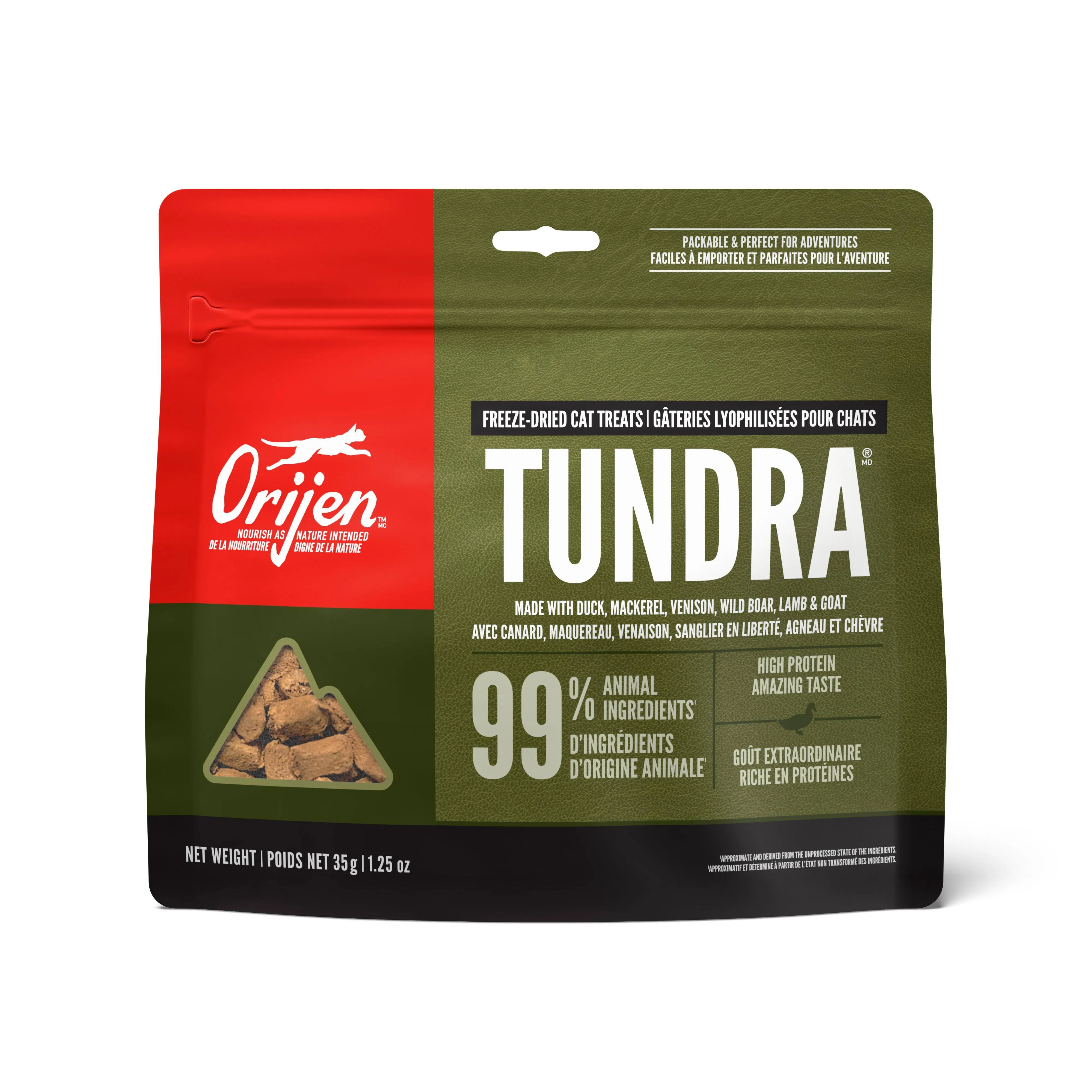 Orijen Cat Freeze Dried Tundra Treats 1.25 oz.