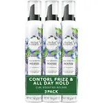 Herbal Essences Curl Boosting Mousse, Frizz Control for Curly & Wavy Hair, Long-Lasting Hold with Berry Scent, Paraben & Dye-Free, Cruelty-Free, 6.8 Fl Oz Each, 3 Pack