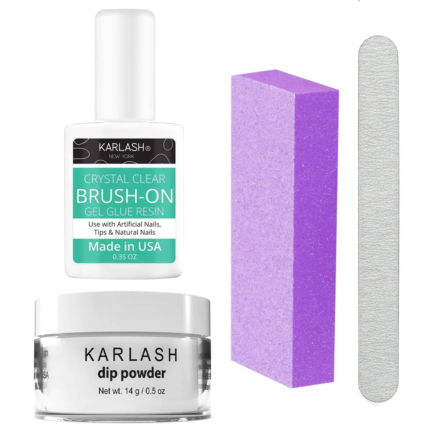 Karlash Nail Repair Kit for Broken Cracked Split Nails. Emergency Easy Quick Fix