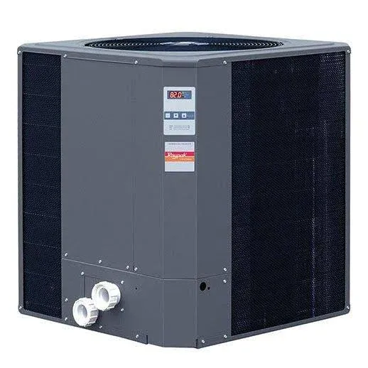 Raypak R6450ti-E Digital, Titanium, 119k BTU Electric Pool Heat Pump, 208/230V T