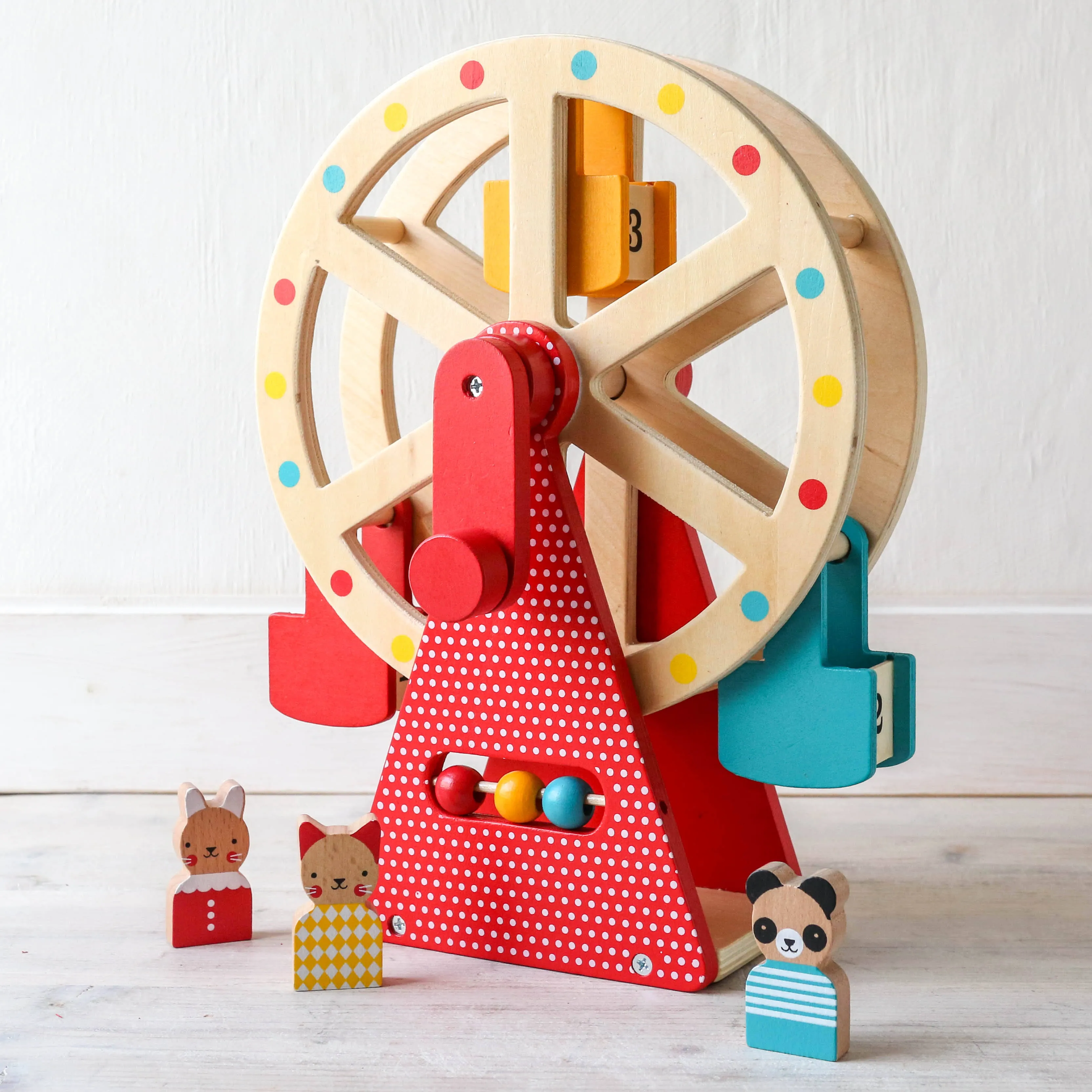 Petit Collage - Wooden Ferris Wheel Carnival Play Set