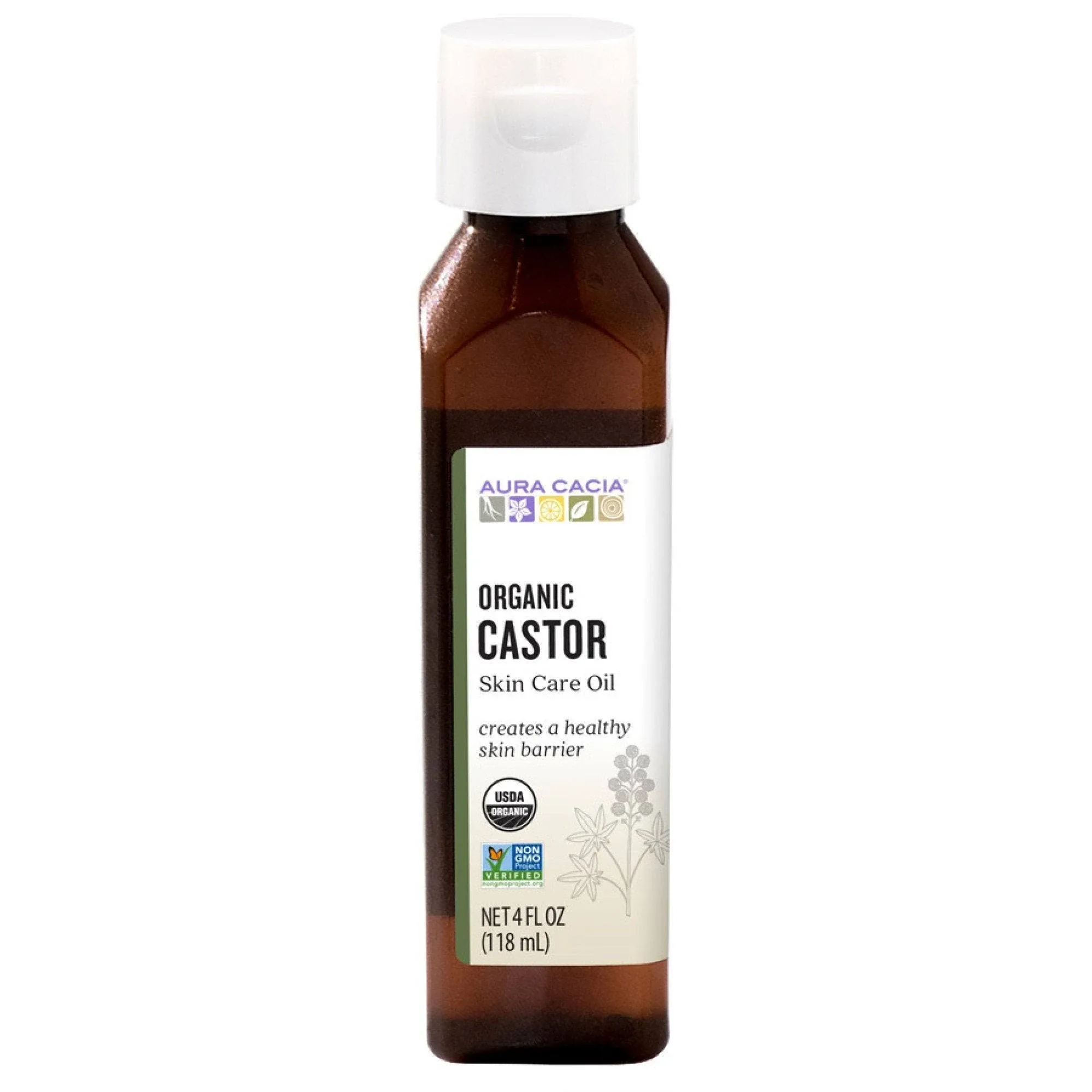 Aura Cacia Organic Castor Oil Skin Care