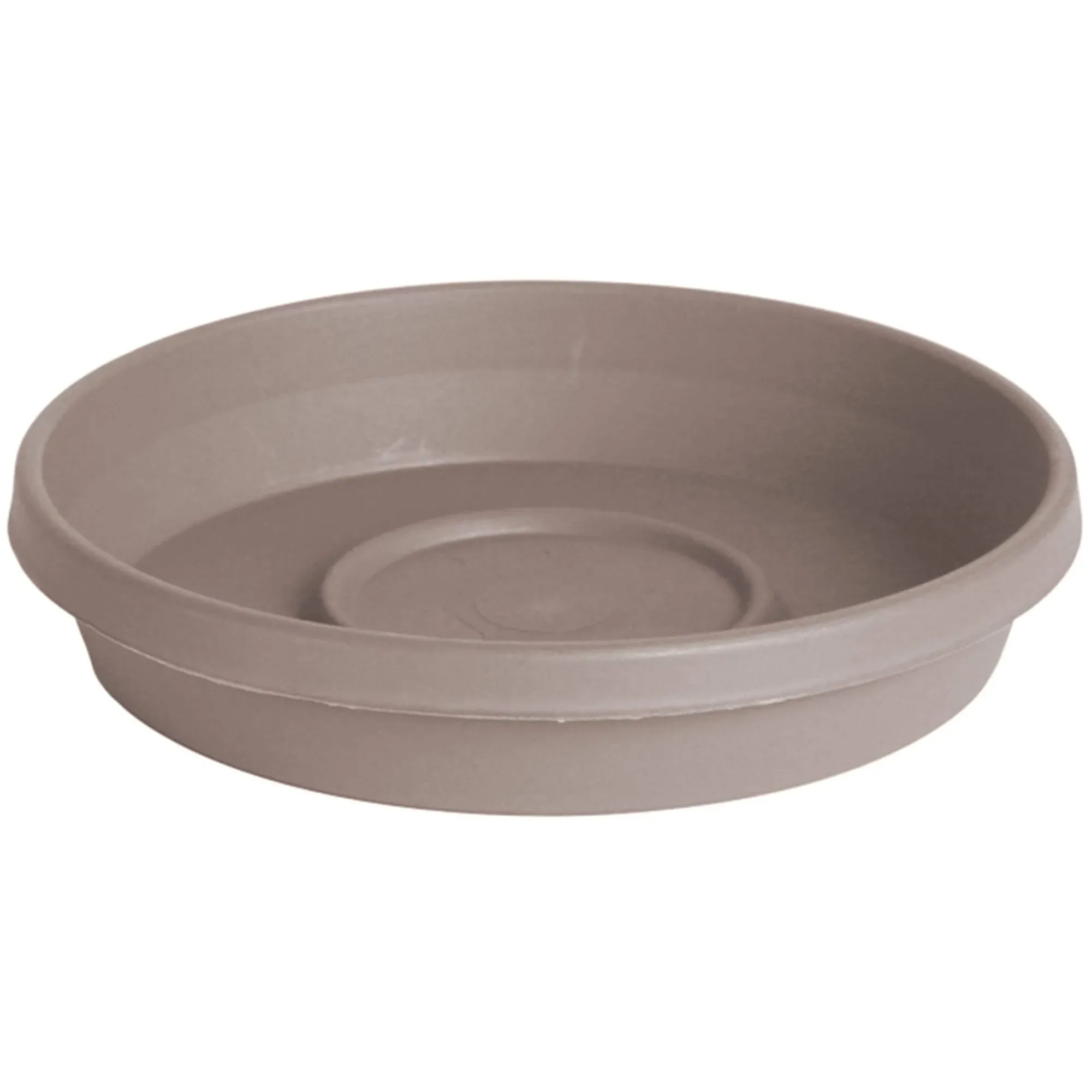 Bloem Terra Plant Saucer Tray for Planters 11-16" Pebble Stone