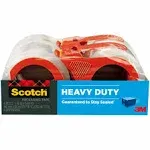 Scotch - Mmm-38504rd - 3850 Heavy-Duty Packaging Tape with Dispenser 3' Core 1.88' x 54.6 yds Clear 4/Pack