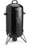 Cuisinart Vertical Charcoal Smoker - Black 16 in