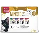 The Honest Kitchen Minced - Grain Free Wet Cat Food with Bone Broth Gravy Variety Pack - 5.5 oz (Pack of 8)