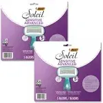 Bic Soleil Sensitive Advanced Women's Disposable Razor, 10 ct.