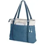 Women&#039;s Work Bag with Laptop Compartment Zipper Pockets Teacher Totes Purse