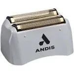 Andis 17160 Replacement Foil for Pro-Foil & Lithium Shaver - Super Soft Gold Titanium Cutters, Close & Smooth Cutting, Zero Finish with No Bumps/Irritation - Compatibles with Andis Models, Gray