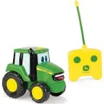 John Deere Radio Controlled Johnny Tractor Toy — Remote Control Toy Tractor for Toddlers — 18 Months and Up Green