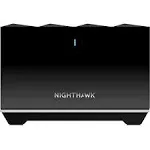 NETGEAR Nighthawk Tri-band Whole Home Mesh WiFi 6 System (MK83) AX3600 Router with 2 Satellite Extenders, Coverage up to 6,750 sq. ft. and 40+ devices