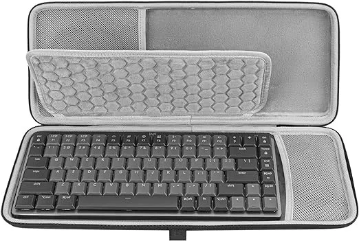 Geekria Keyboard Carrying Case Compatible with Logitech MX Mechanical Mini