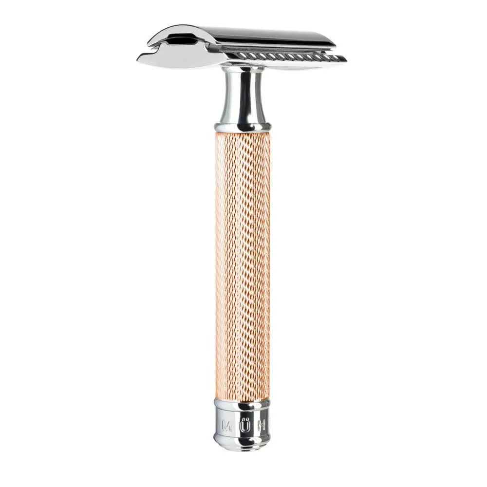 Muhle Traditional R89 Rose Gold Safety Razor (Closed Comb)