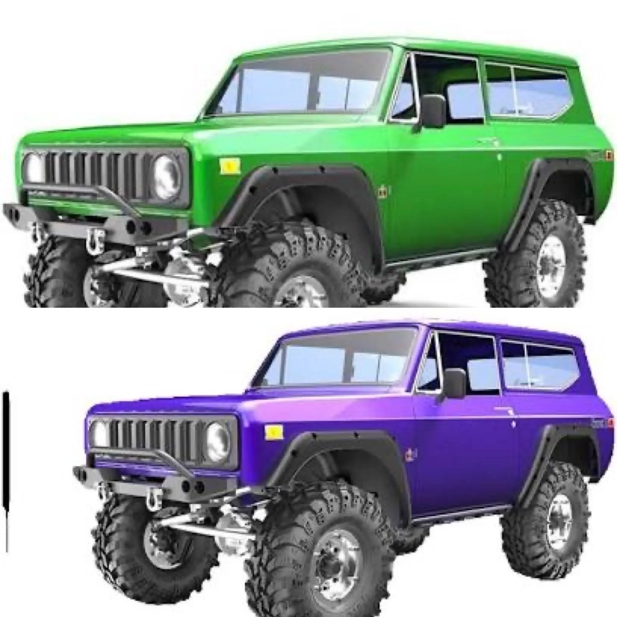 1/10 Gen8 V2 International Harvester Scout II Brushed 4X4 Crawler RTR  Purple