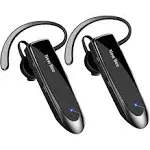 New bee Bluetooth Earpiece V5.0 Wireless Handsfree Headset 24 Hrs Driving Headset 60 Days Standby Time