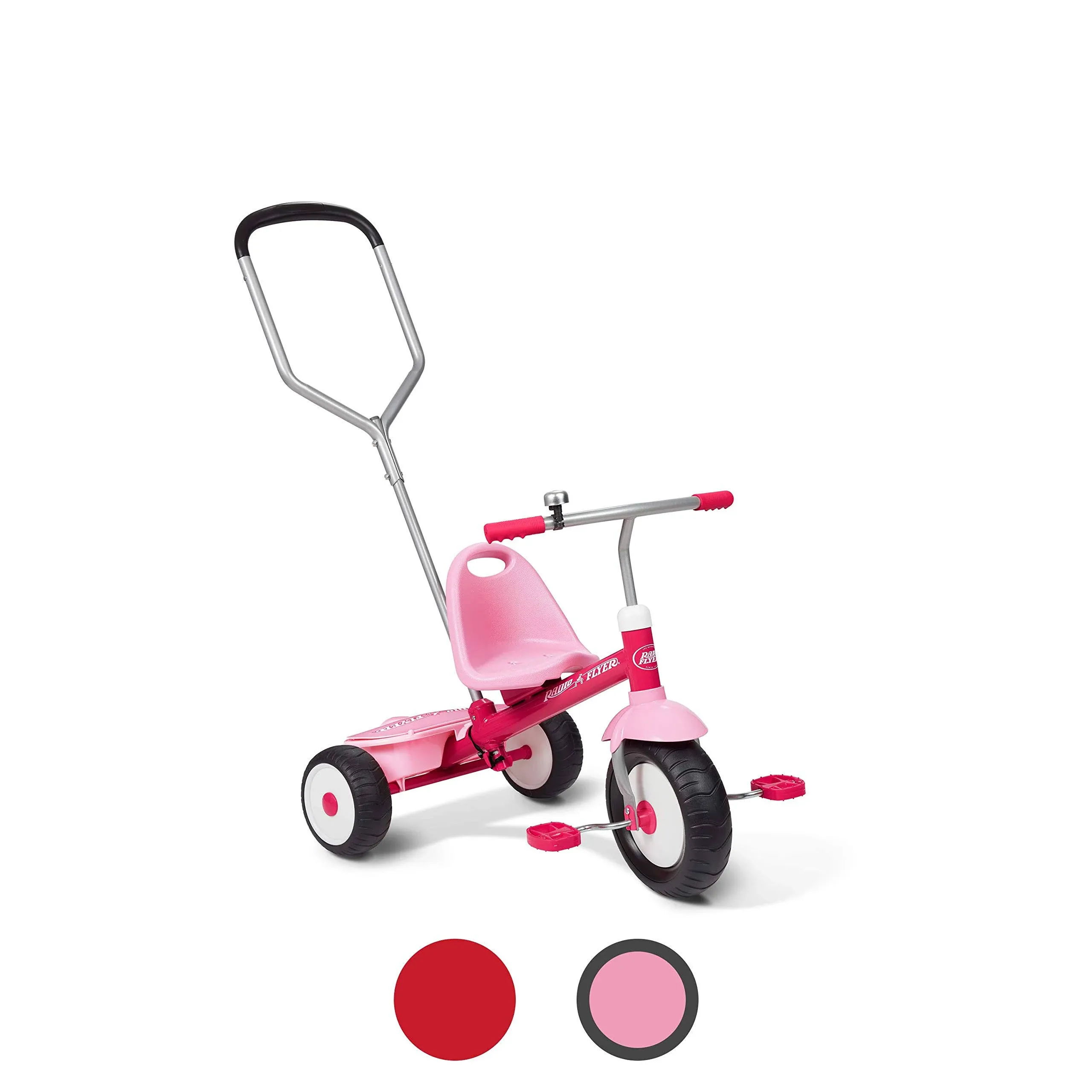 Radio Flyer Kid's Steer & Stroll Trike - Red