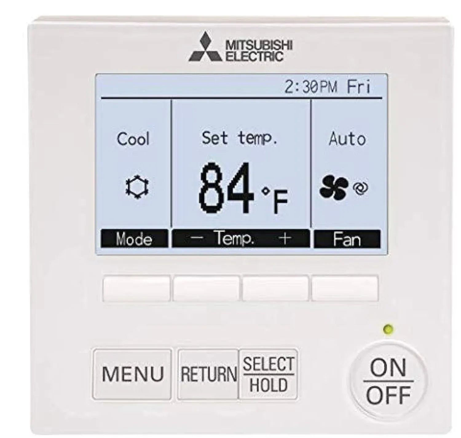 Mitsubishi PAR-40MAAU Deluxe Ma Programmable Wired Remote Controller