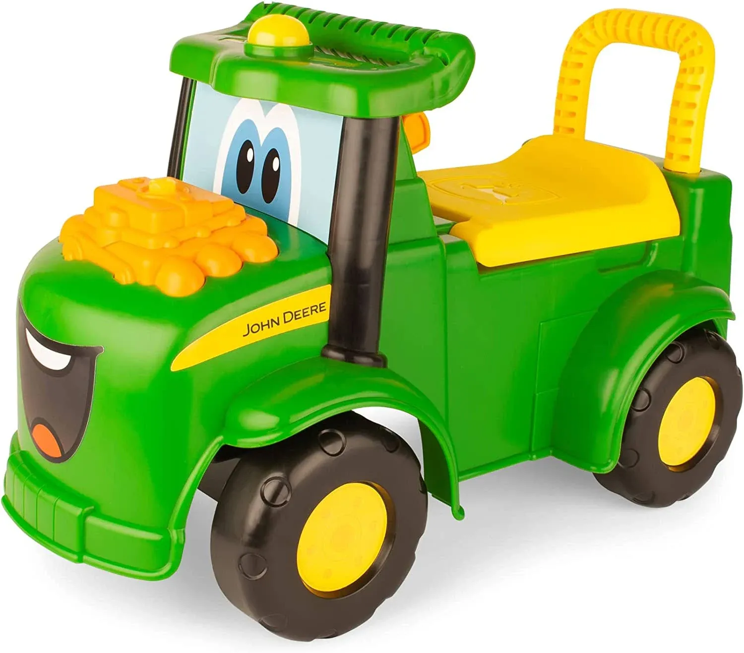 TOMY John Deere Tractor Ride Toy Green/Yellow