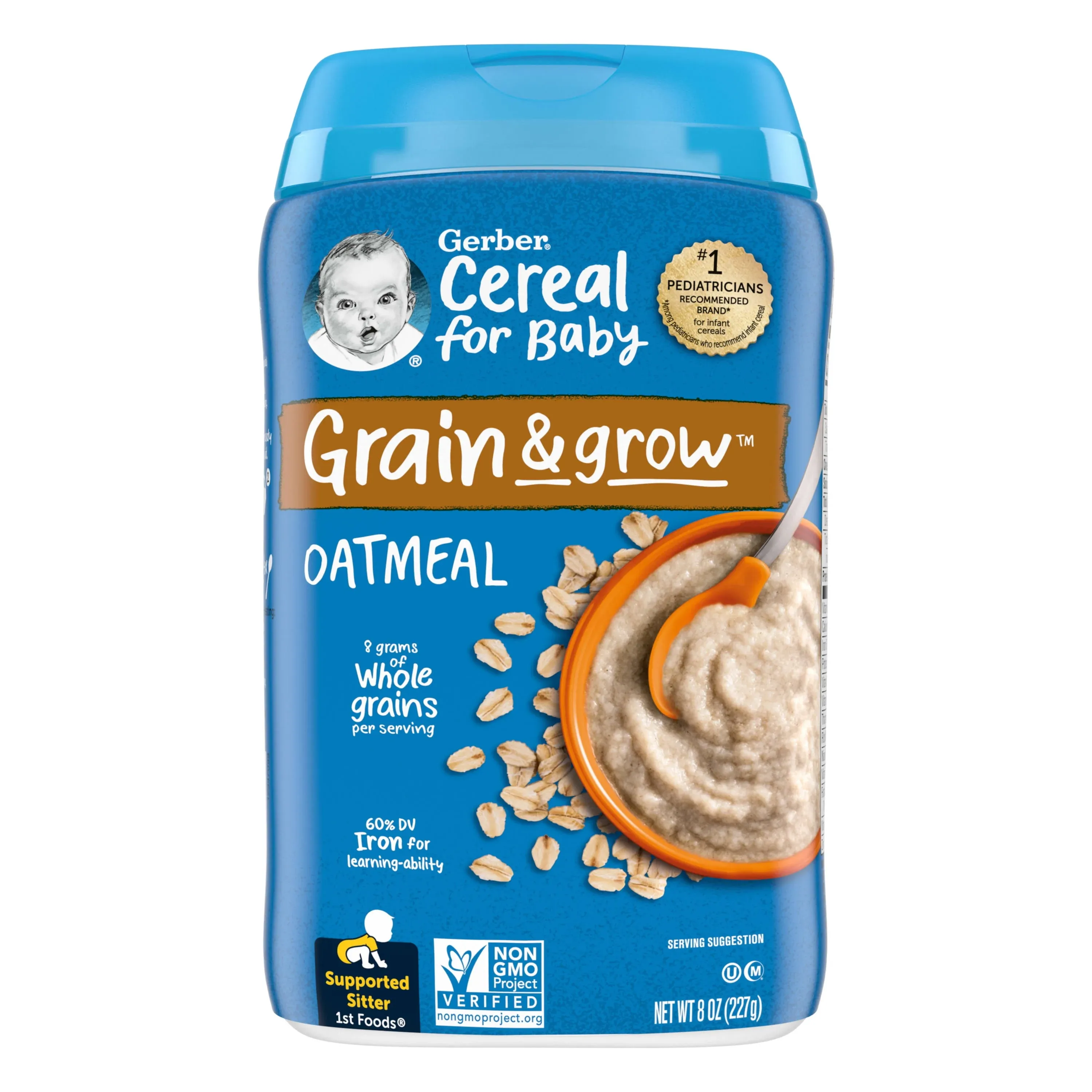 gerber baby oatmeal cereal