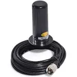 Dual Band 144-430MHz VHF UHF Ham Radio PL-259 Antenna with Magnetic Base