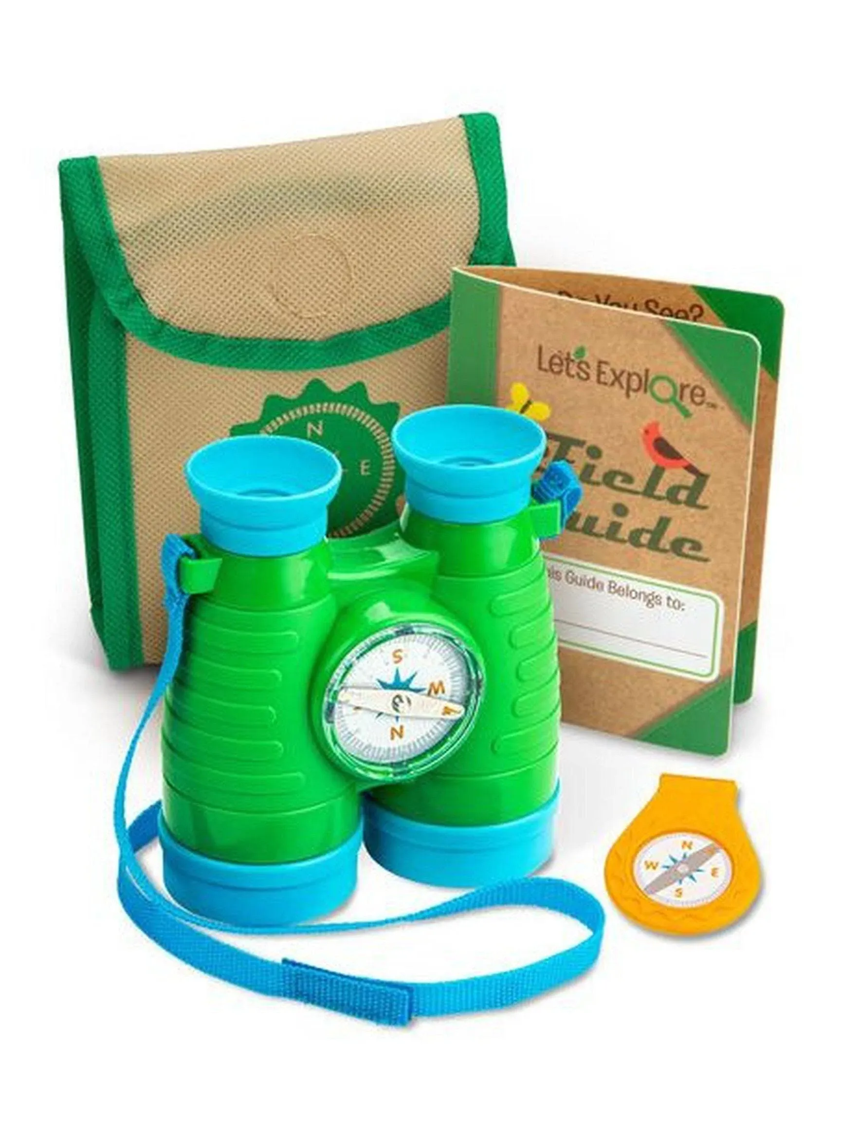 Let's Explore Binoculars & Compass Play Set