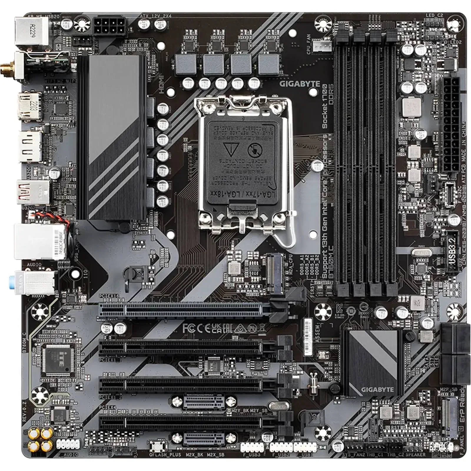 Motherboard Gigabyte B760M DS3H Intel B760 LGA 1700