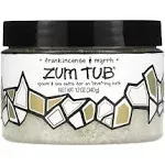 Zum Tub Bath Salts, Frankincense & Myrrh - 12 oz