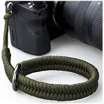 Qiang Ni Camera Wrist Strap - Paracord High-end Hand Green 