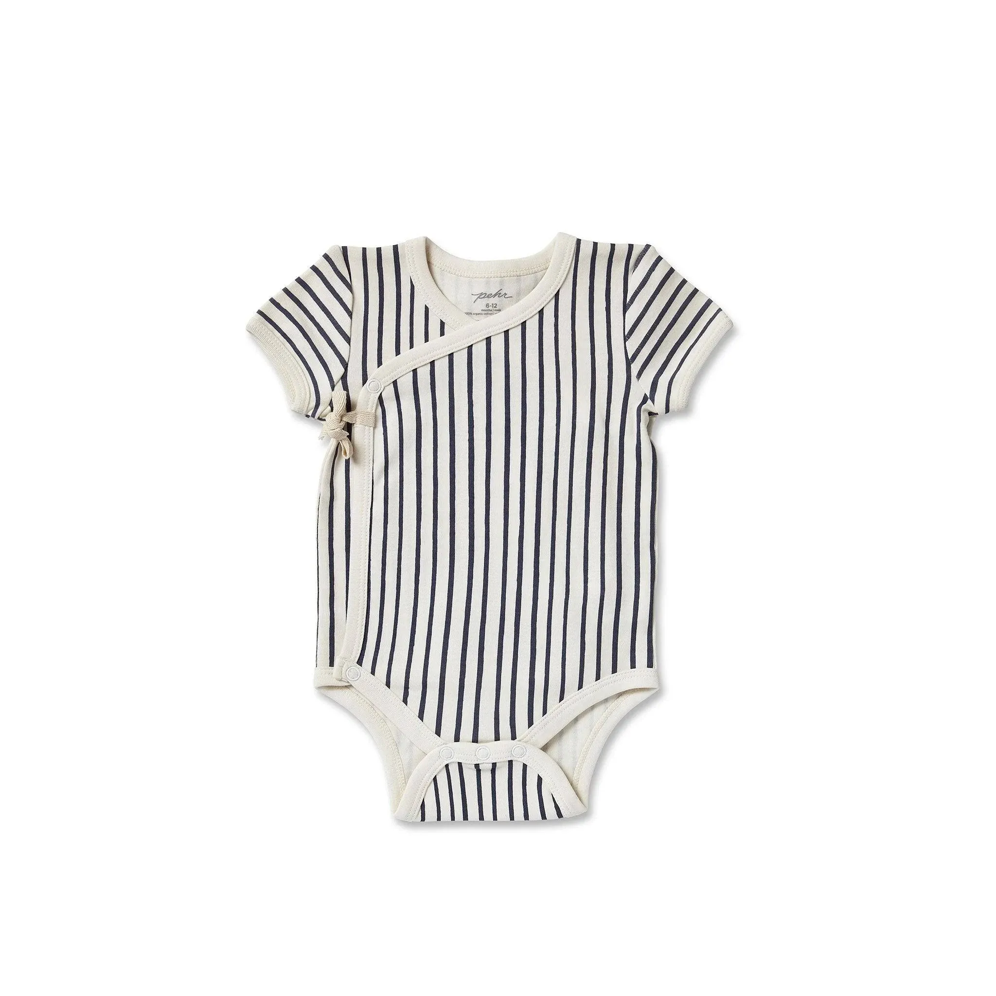 Pehr brand Short Sleeve baby Kimono One-Piece (3-6mo)