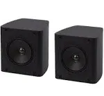 Monolith THX Certified Satellite Speakers (Pair) Compact Form Factor, Built-in Keyhole for Mounting, MDF Enclosures, Easy to Connect, for Home