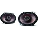 Kenwood - 6&#034; x 8&#034; 2-Way Car Speaker - Black (One Speaker ONLY)