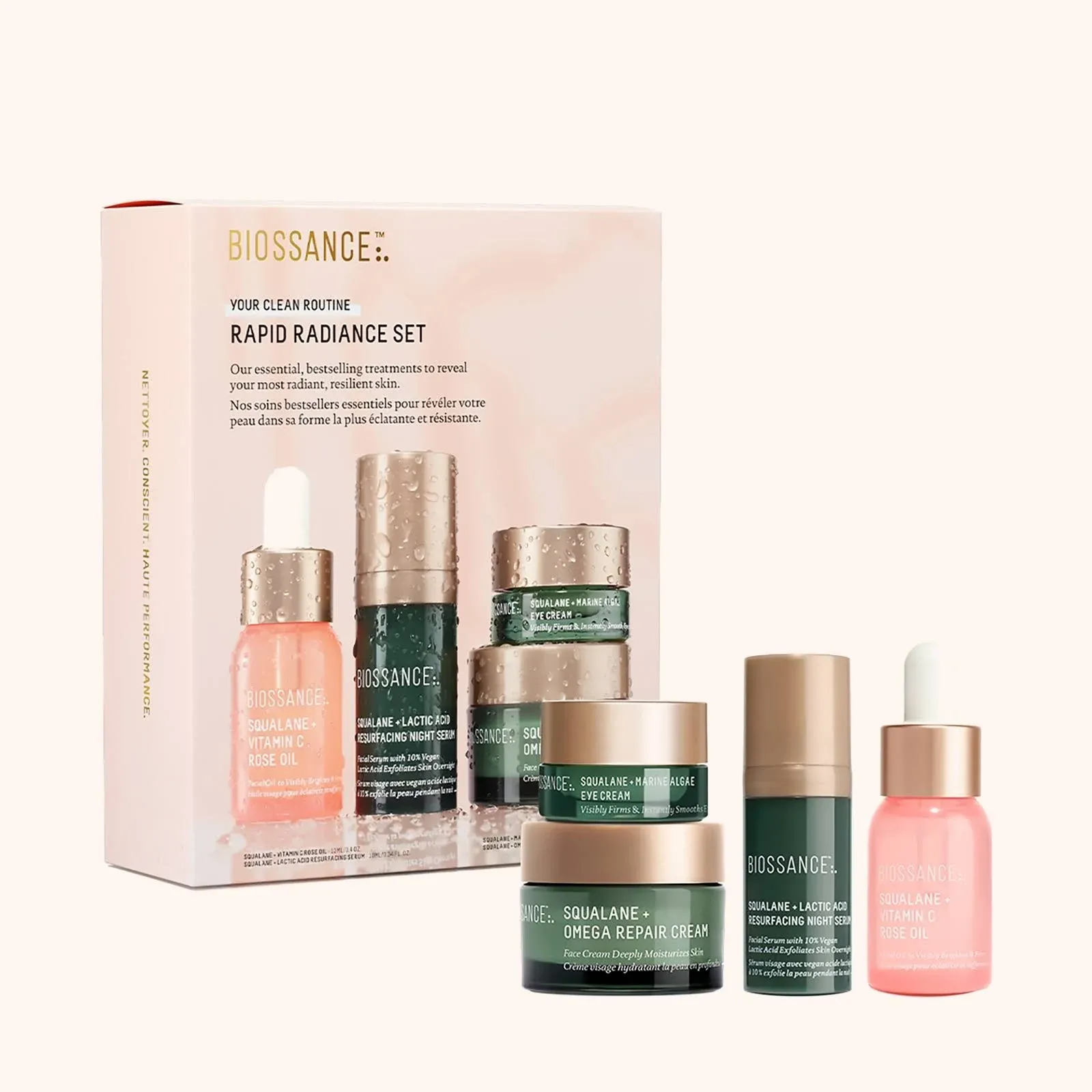 Biossance Rapid Radiance Set