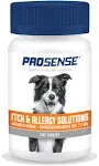 Itch Allergy Dog Pet Fast Relief Chewable Tablet Itchy Pets Supplement 100 count