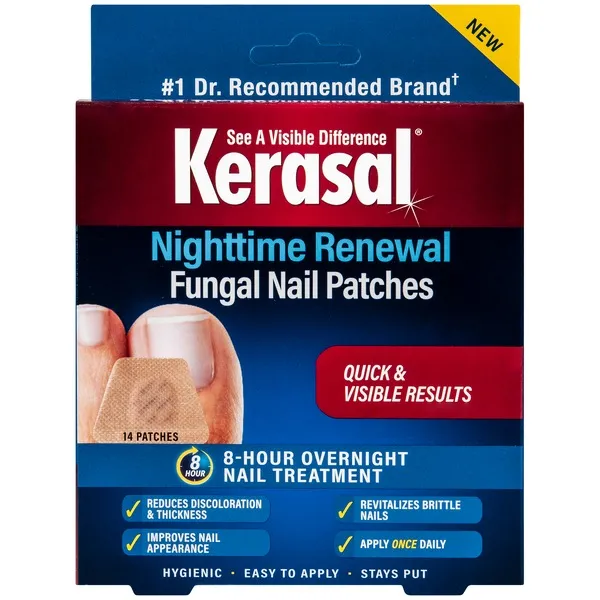 Kerasal Nighttime Renewal Fungal Nail Patches