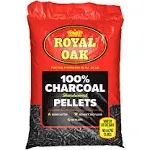 Royal Oak Charcoal Pellets, 100%, Hardwood - 20 lb