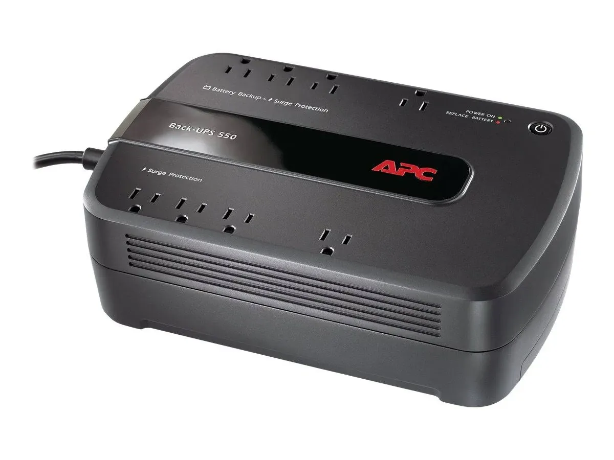 APC Back-UPS BE550G 550 VA 330 Watts 8 Outlets UPS