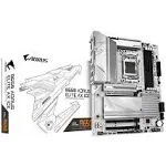 Gigabyte B650 AORUS Elite AX Ice AMD AM5 DDR5 ATX Motherboard