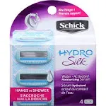 Schick Hydro Silk Razor Blade Refills Women