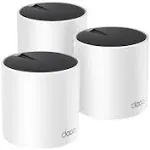 TP-Link Deco AX3000 WiFi 6 Mesh System Deco X55- Covers up to 2500 Sq.Ft., Replaces Wireless Router and Extender, 3 Gigabit Ports, Supports Ethernet Backhaul(1-Pack)