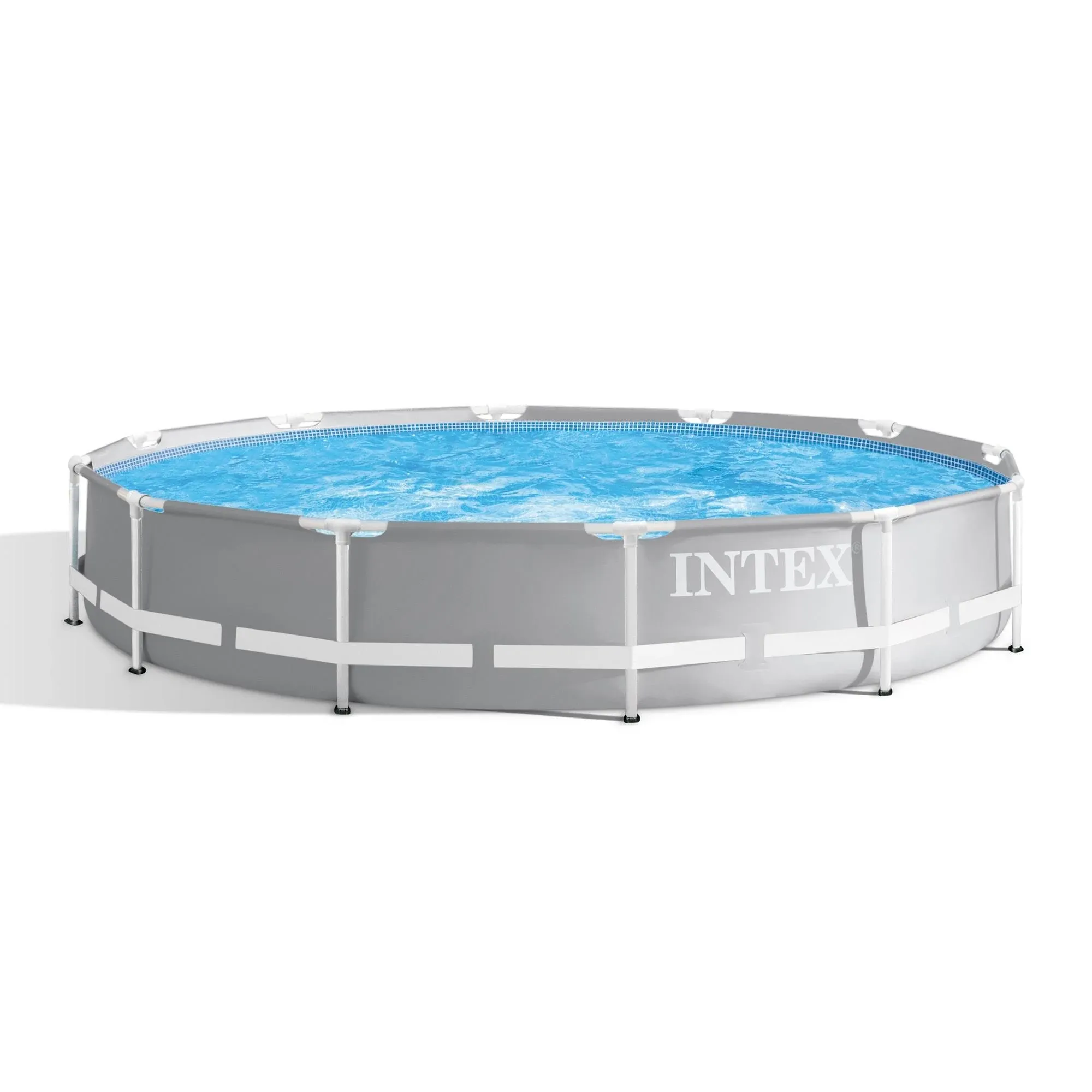 Intex 12 ft. x 30 in. Prism Frame Pool Set with Filter Pump