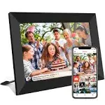 Frameo 10.1 inch Smart WiFi Digital Photo Frame 1280x800 IPS LCD Touch Screen, Auto-Rotate Portrait and Landscape, Built in 16GB Memory, Share Moments